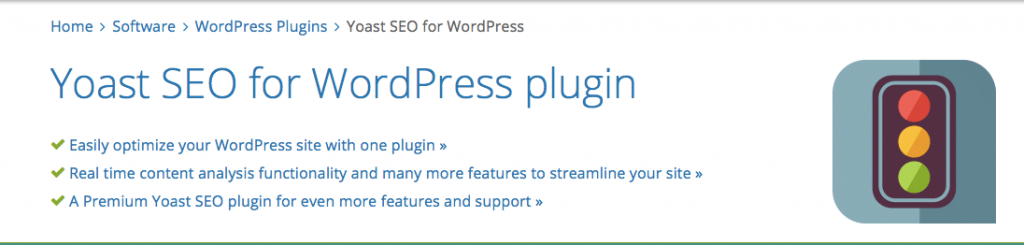 schermata di Yoast SEO per indicizzare e posizionare sito wordpress
