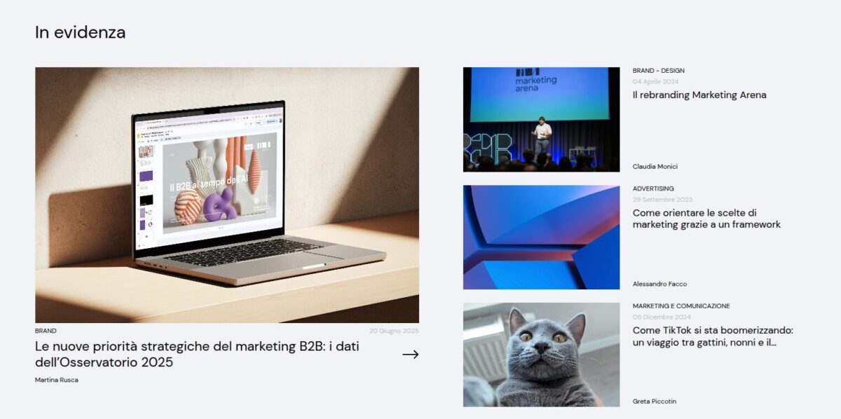 marketing arena blog