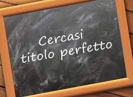 lavagnetta con la scritta cercasi titolo perfetto per parlare di come Creare una landing page - titolo per landing page