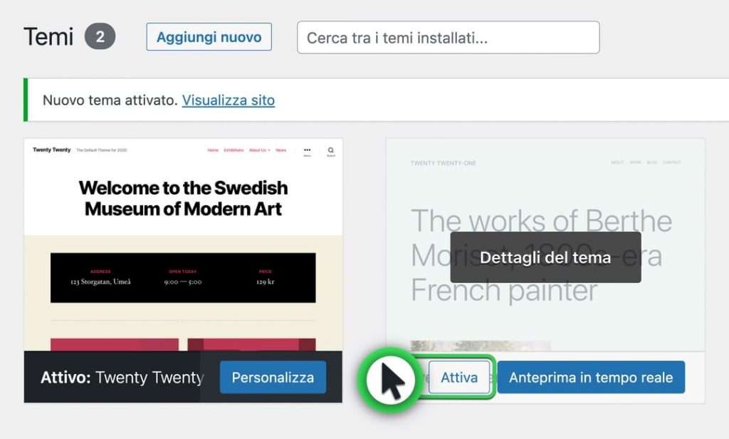 cosa fare se c'è un errore 403 per un conflitto tra plugin e tema