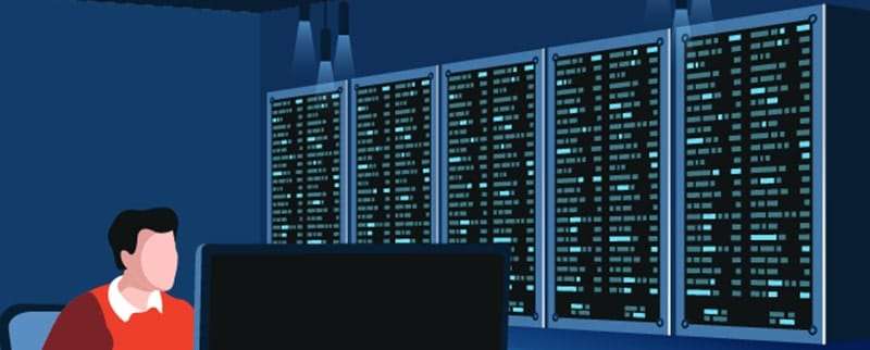 Dominio internet - data center - server