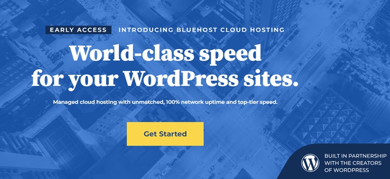 Hosting Bluehost per WordPress