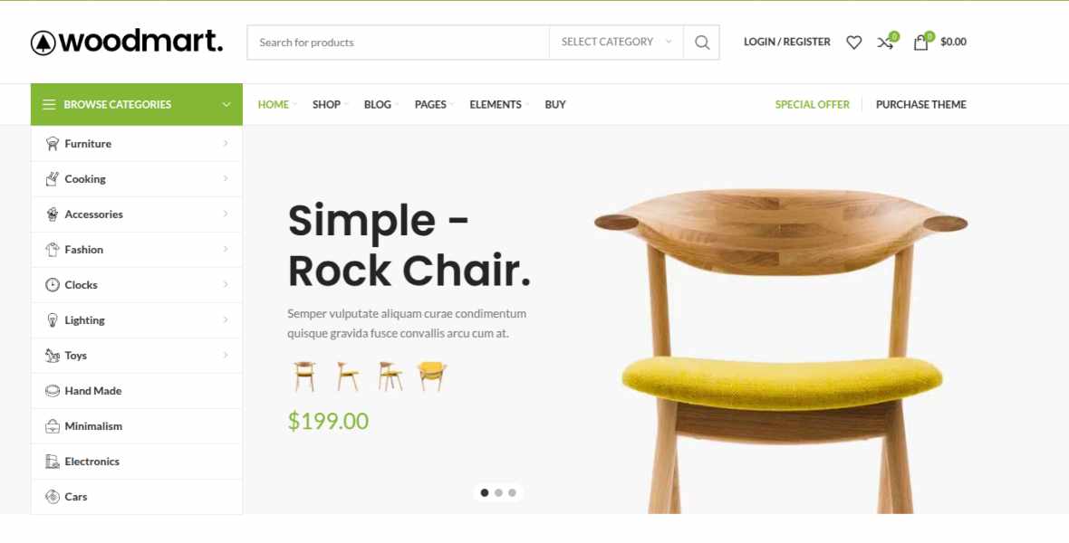 immagine del temma woodmart