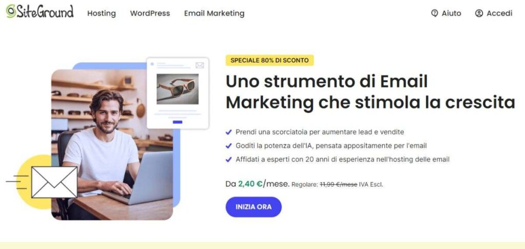 SiteGround Email Marketing