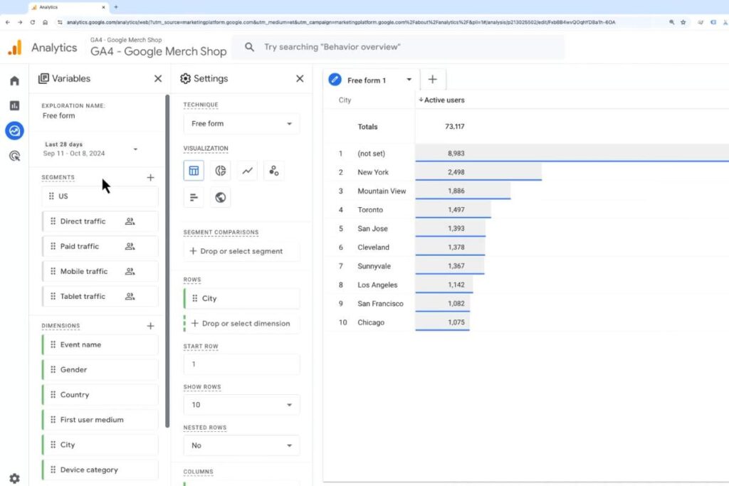 Segment Sharing: i nuovi segmenti dentro google analytics