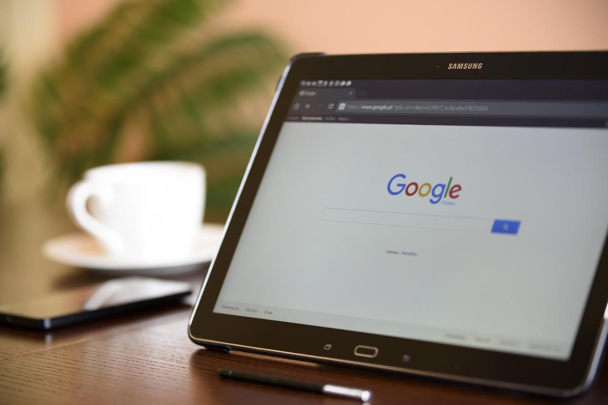 Home page Google