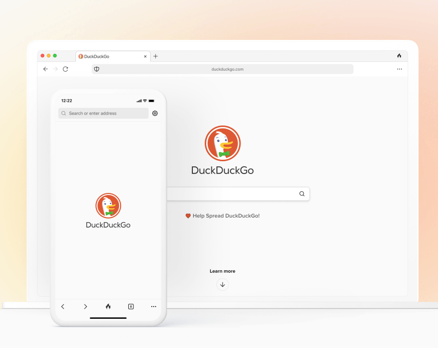 duck duck go screenshot