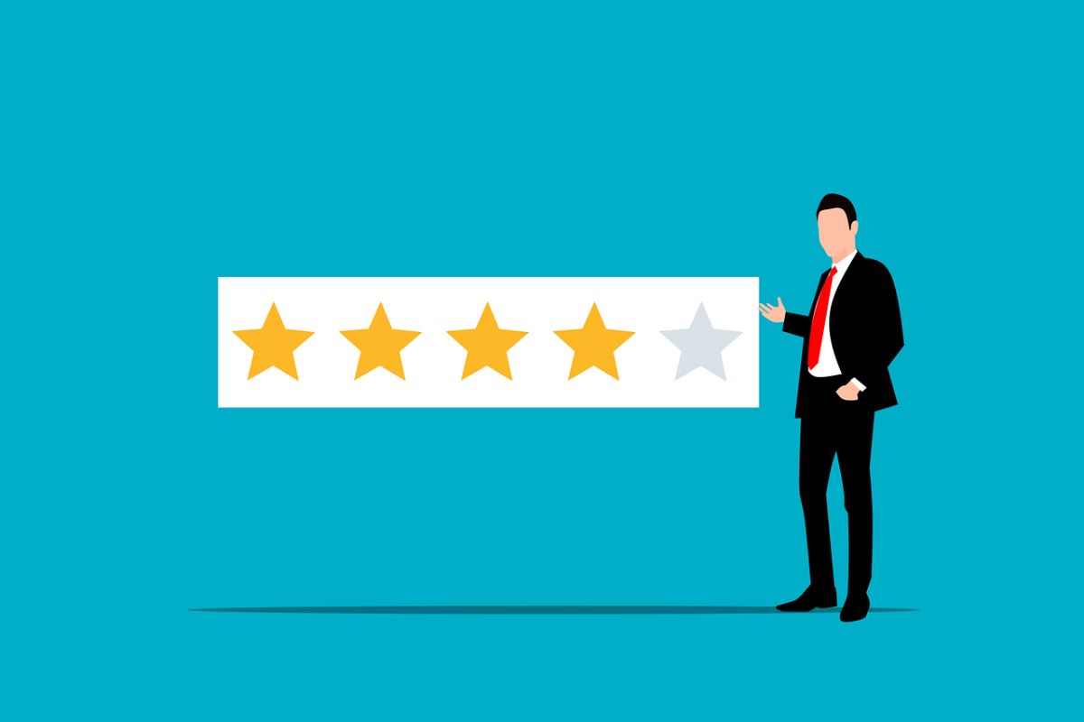 Recensione e-commerce positiva