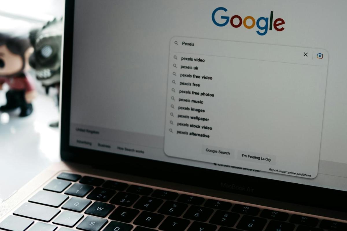 Google su laptop