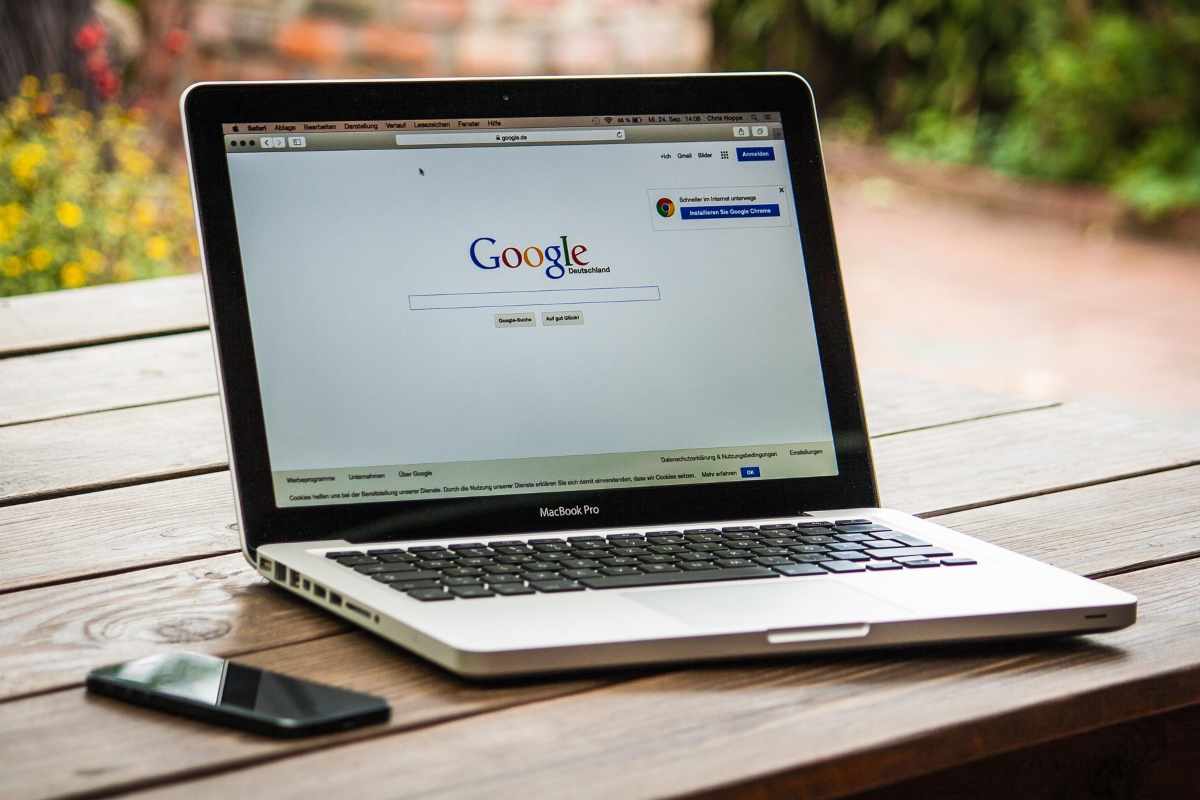 Google su laptop