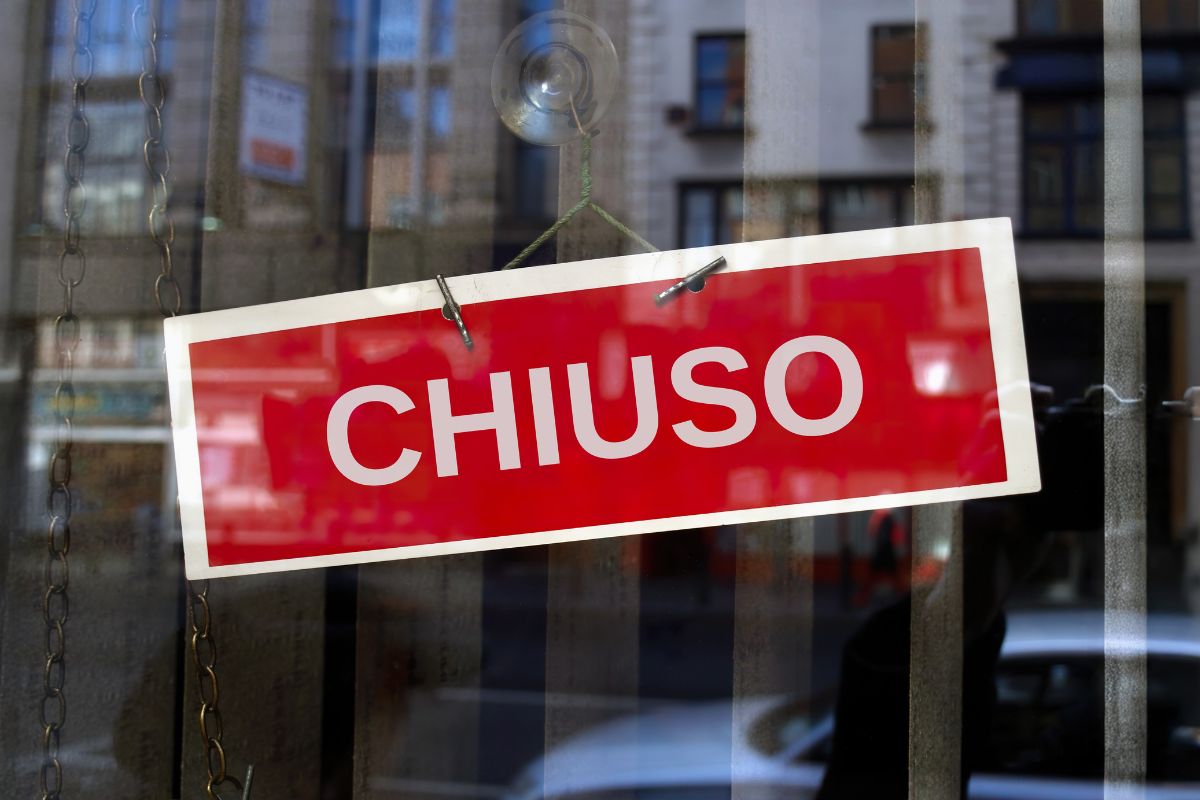 Negozio chiuso