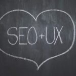 SEO + UX scritti su lavagna