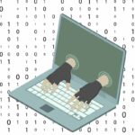 mani di un hacker che escono dallo schermo