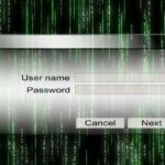 Username e password su computer