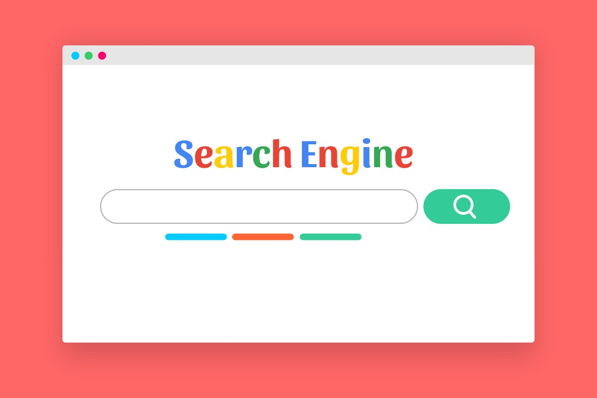 Motore di ricerca disegnato