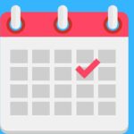 calendario con spunta per parlare delle date nei contenuti