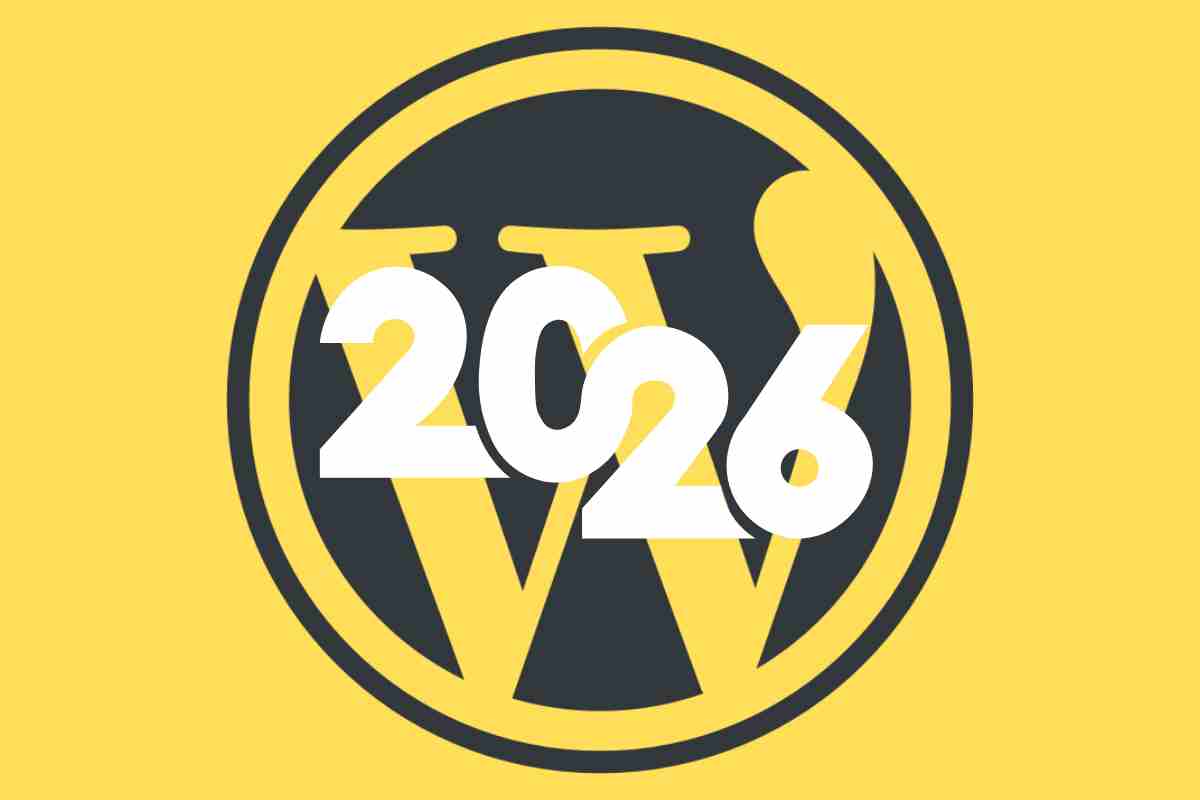 logo wordpress e 2026 per parlare delle novità wordpress del 2026