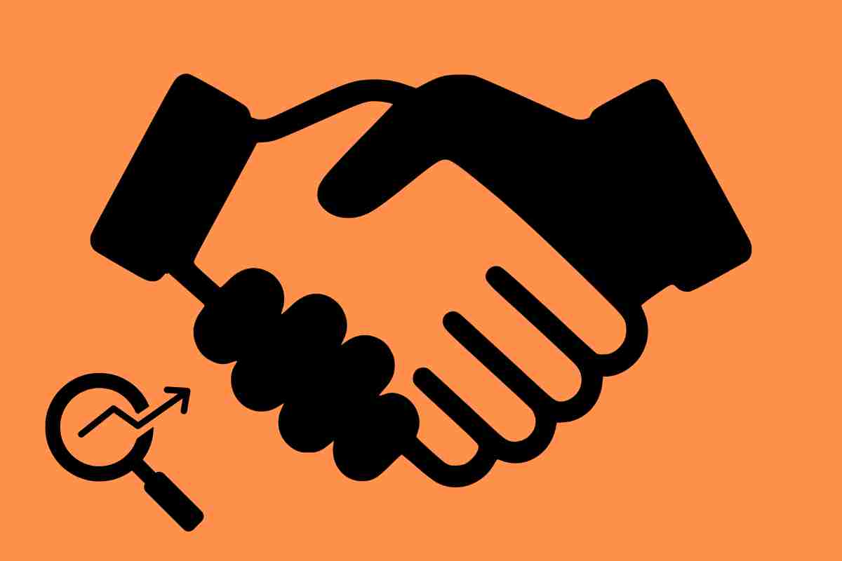 stretta di mano per parlare di come scegliere consulente seo