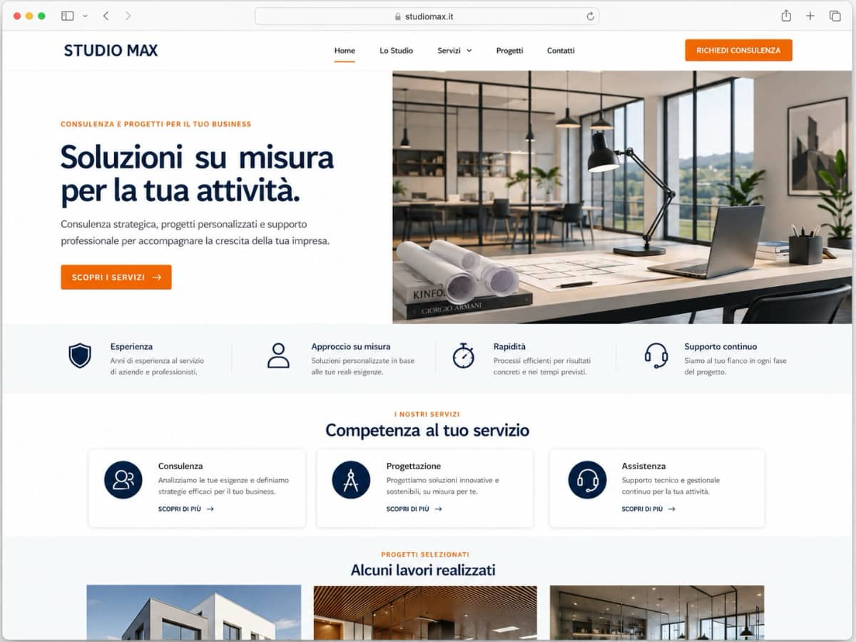 Anteprima sito studio legale