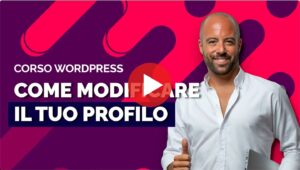 Come modificare il tuo profilo