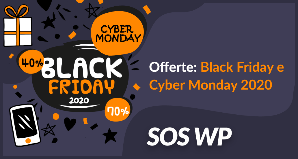 Offerte Black Friday e Cyber Monday 2020