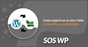 Come scoprire se un sito è fatto in WordPress con BuiltWith