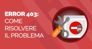 Error 403- come risolvere il problema di accesso negato