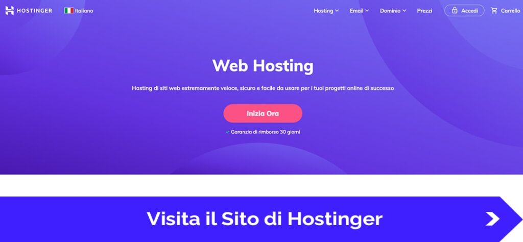 Hostinger Homepage