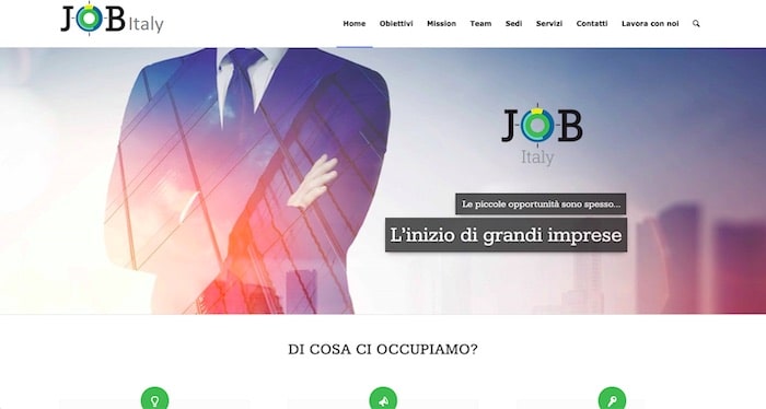 Jobitaly.net - Creazione sito aziendale di SOS WP™