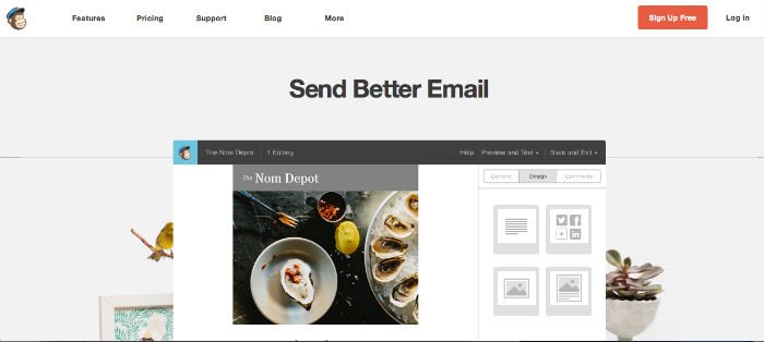 MailChimp ottimo strumento per aumentare le visite al tuo sito web