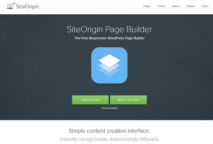 Site Origin Page Builder