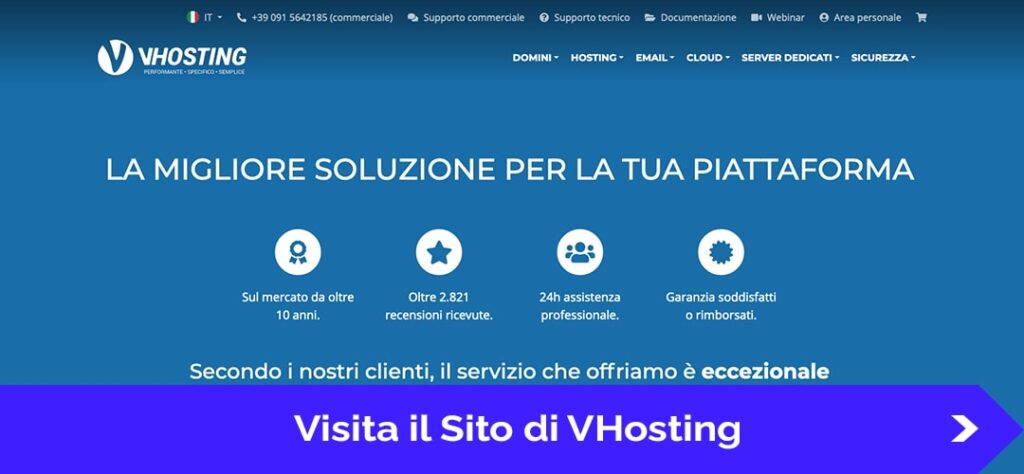 VHosting Homepage