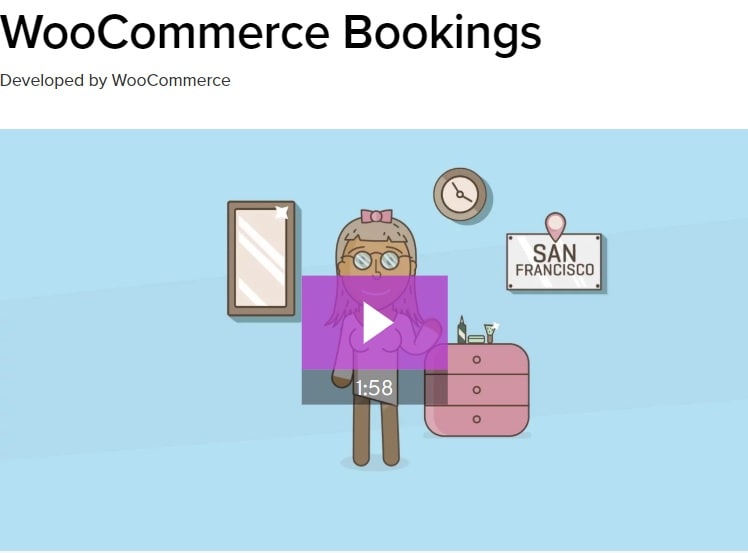 WooCommerce Bookings -plugin di gestione prenotazione