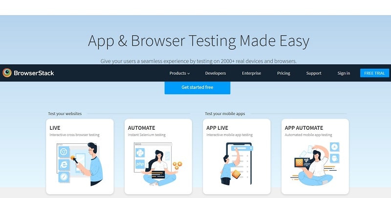 Browserstack per testare la compatibilità fra browser
