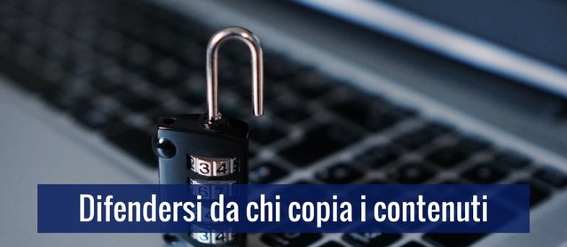 Cosa fare quando un sito ti copia i contenuti