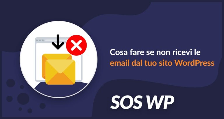 Non Riesco A Mandare Email Dal Cellulare