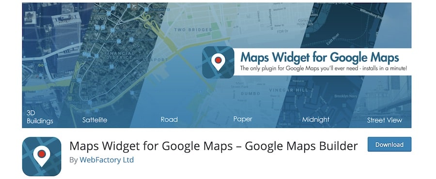 ntegrare mappe Google su WordPress - Google Maps Widget