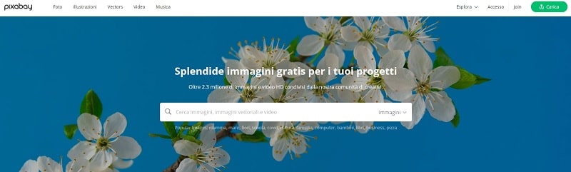 Pixabay scarica immagini gratis