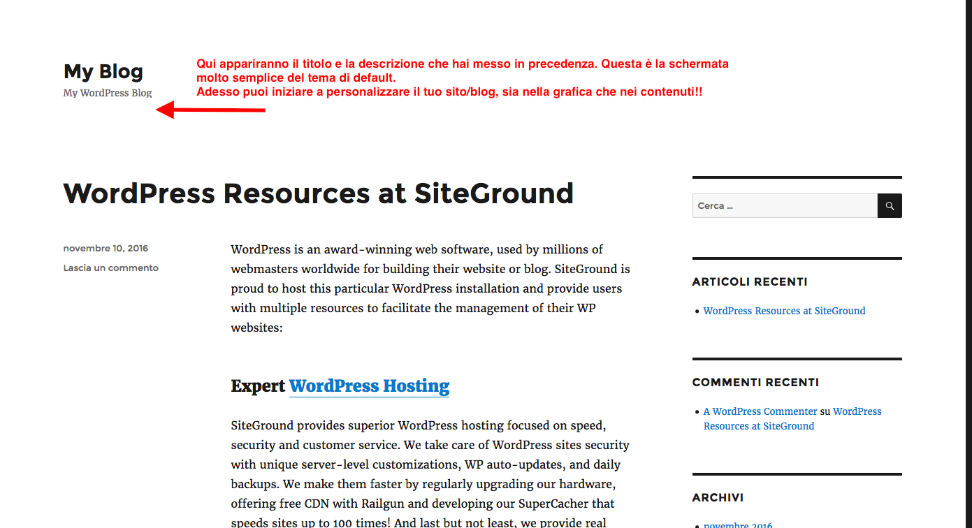 SiteGround: Servizio di hosting a prova di bomba