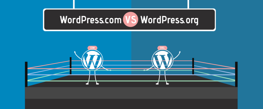 wordpress.com-vs-wordpress Perché ci sono due versioni diverse