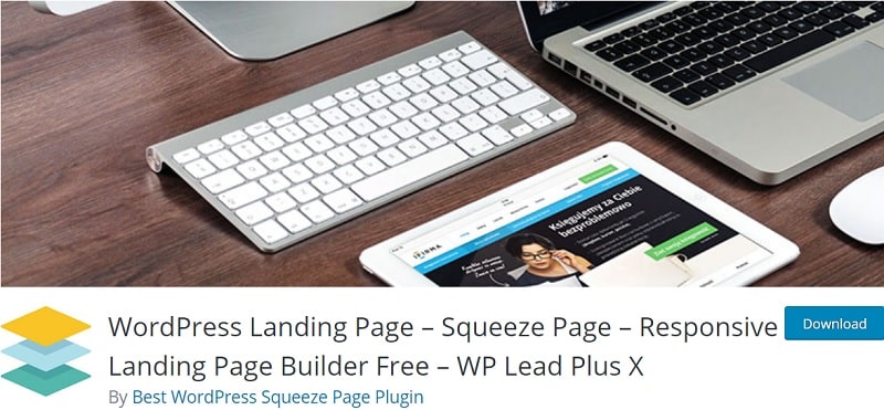 WordPress landing page plugin